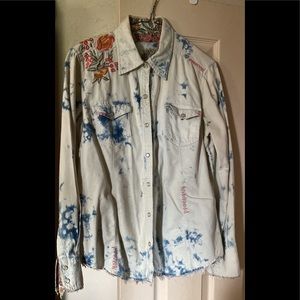 Ryan Michel button up shirt size large